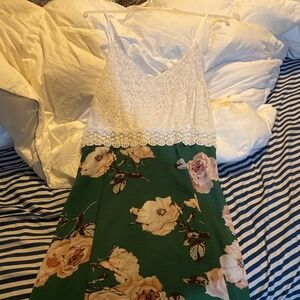 Floral summer dress